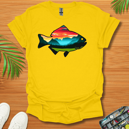 Fish SunRise T-Shirt