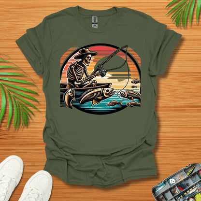 Skull Fishing T-Shirt