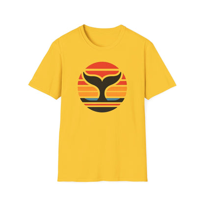 Whale Fin SunSet T-Shirt