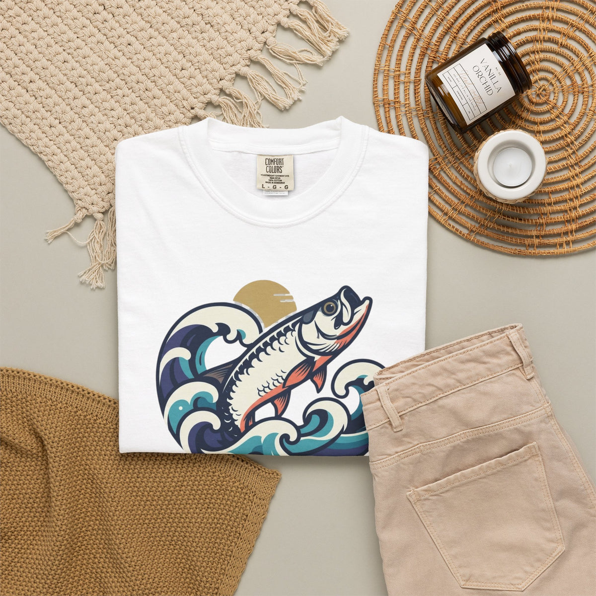 Salmon Wave T-Shirt