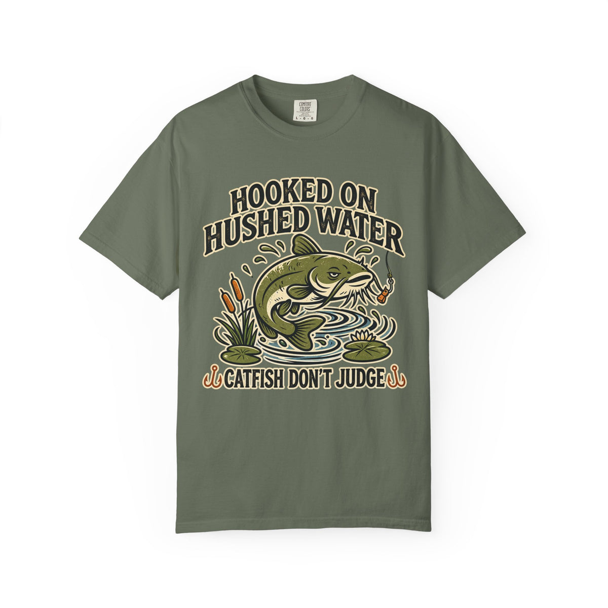 Hooked on Hushed Water T-Shirt