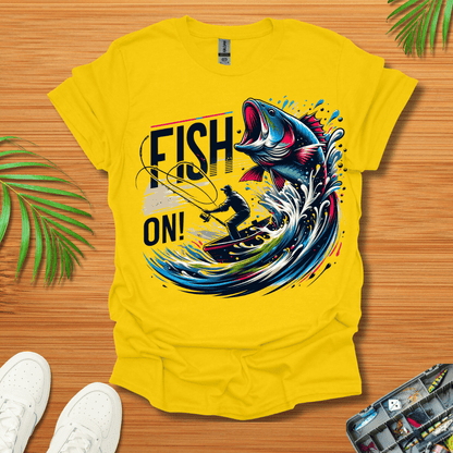 Fish On T-Shirt