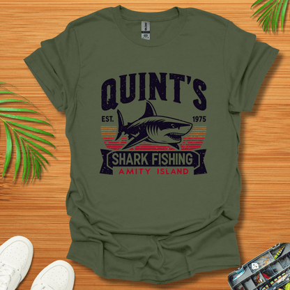 Quint's  Shark Fishing T-Shirt