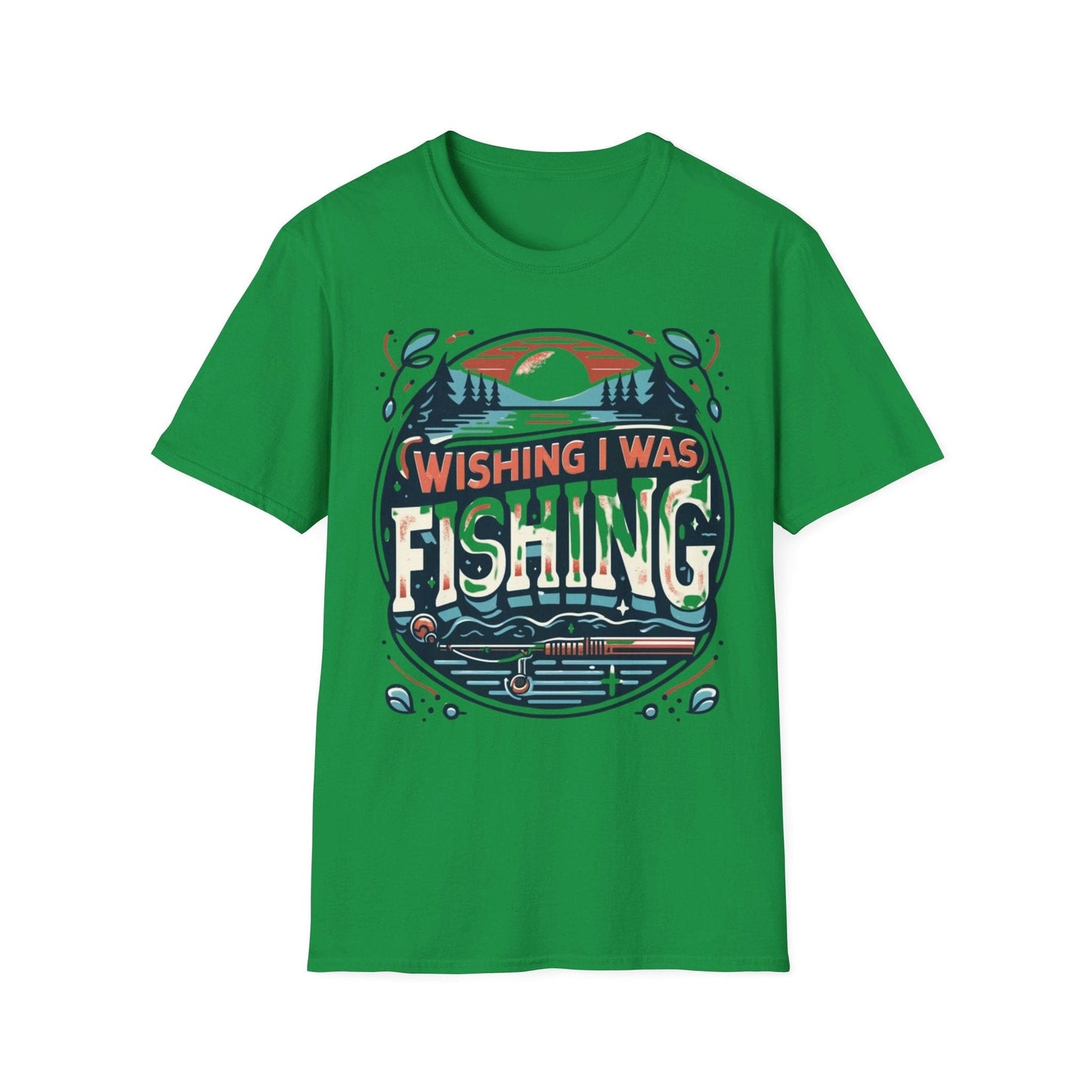 Wishing I Was Fishing T-Shirt