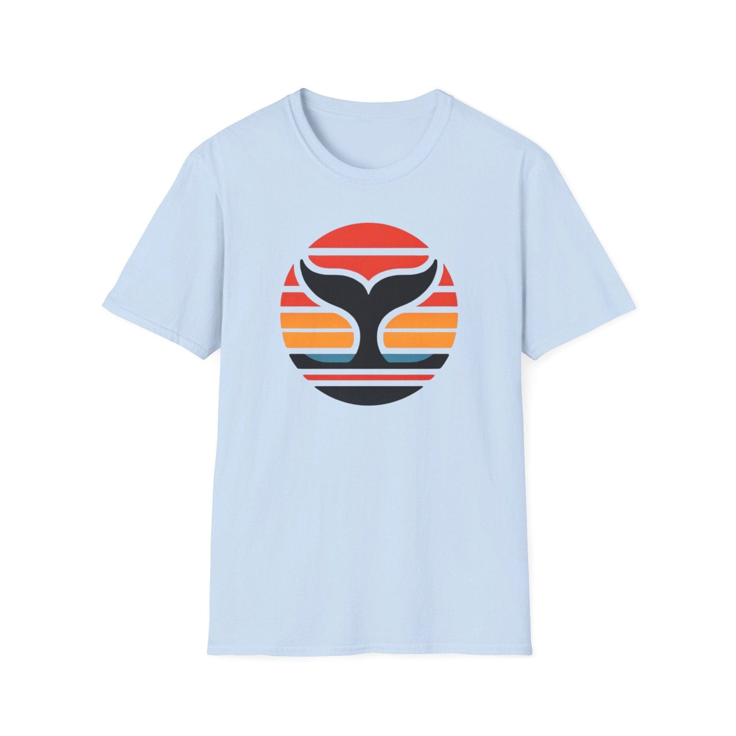 Whale Fin SunSet T-Shirt