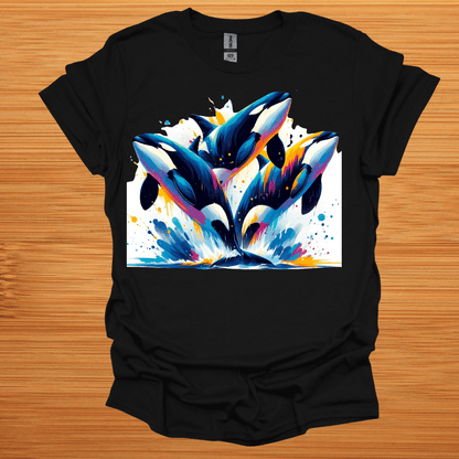 Orcas Portrait T-Shirt