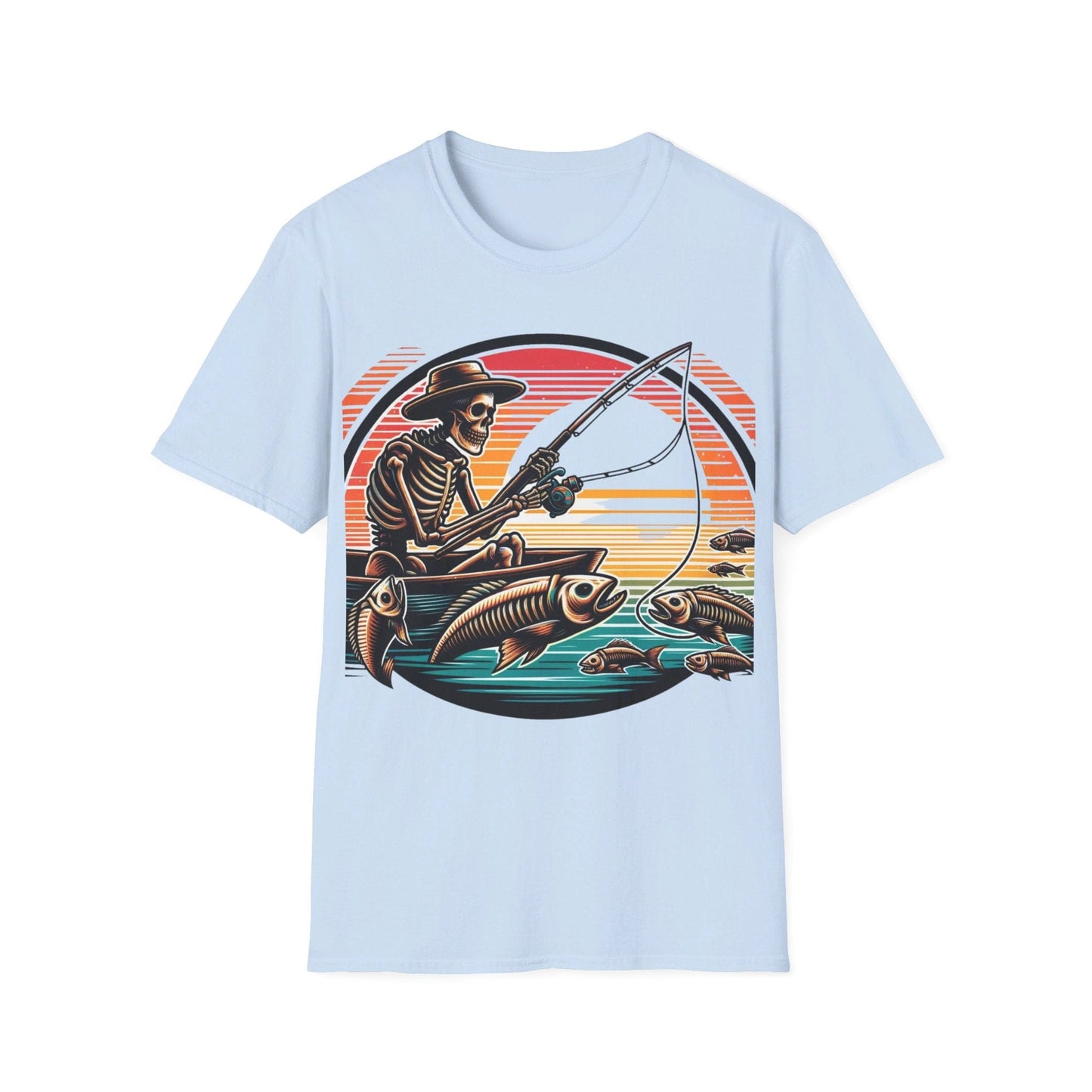 Skull Fishing T-Shirt