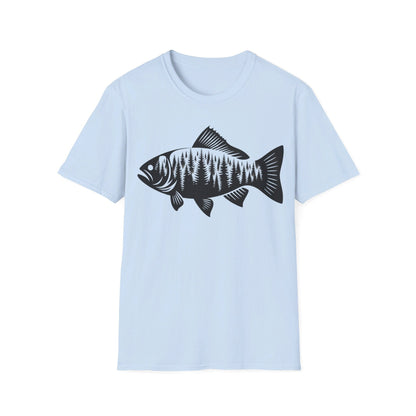 Fish Forest Silhouette T-Shirt