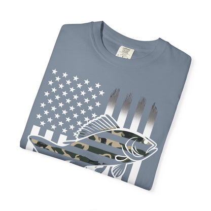 Camo Bass Flag T-Shirt