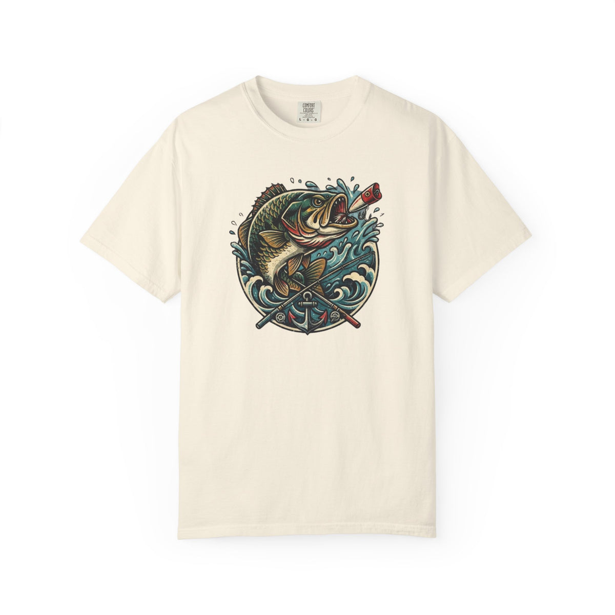 Fishing Bass T-Shirt — Largemouth Bass Graphic Tee