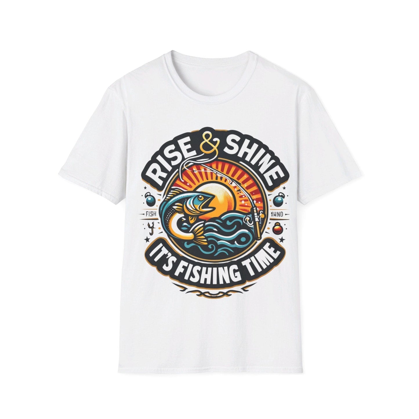 Rise And Shine  It’s Fishing Time T-Shirt