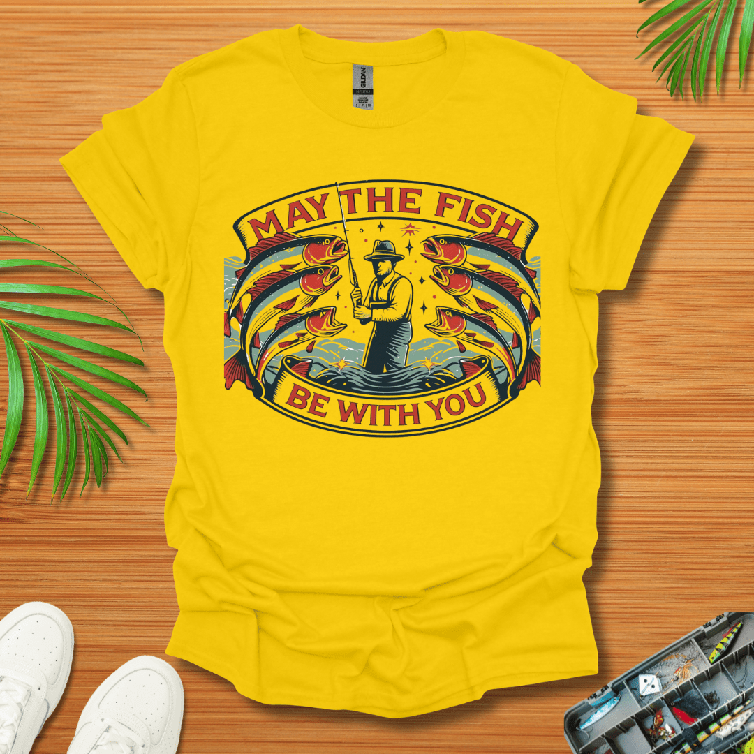 May The Fish Be With You T-Shirt