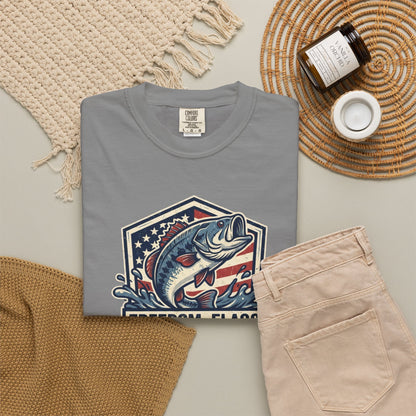 Freedom Flags & Fishing T-Shirt