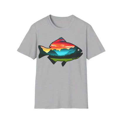 Fish SunRise T-Shirt