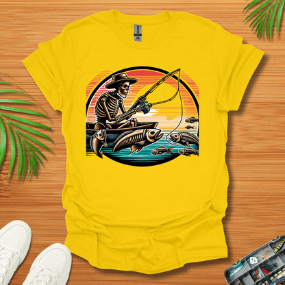 Skull Fishing T-Shirt