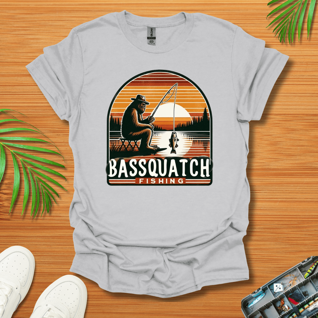 Bassquatch Fishing T-Shirt