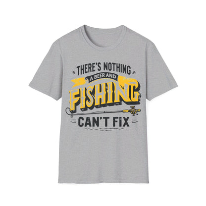 There’s Nothing A Beer And Fishing Can’t Fix T-Shirt