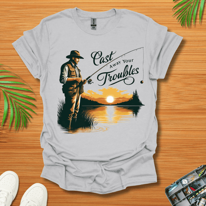 Cast Away Your Troubles T-Shirt