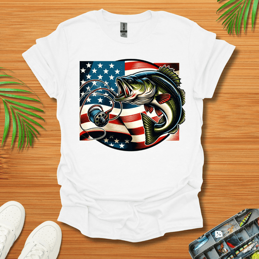 American Retro Fish T-Shirt