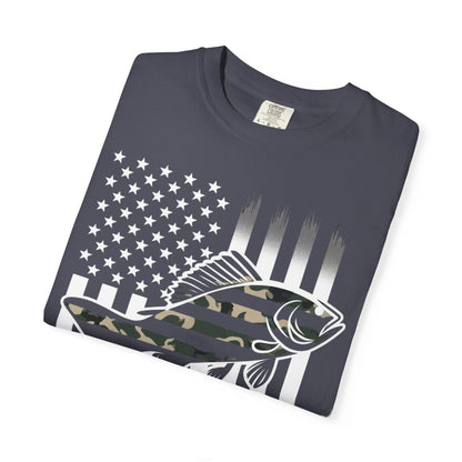Camo Bass Flag T-Shirt