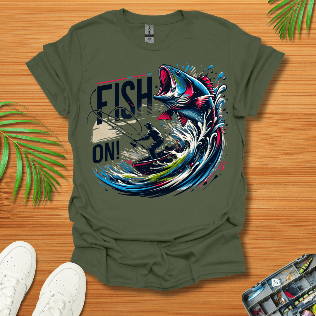 Fish On T-Shirt