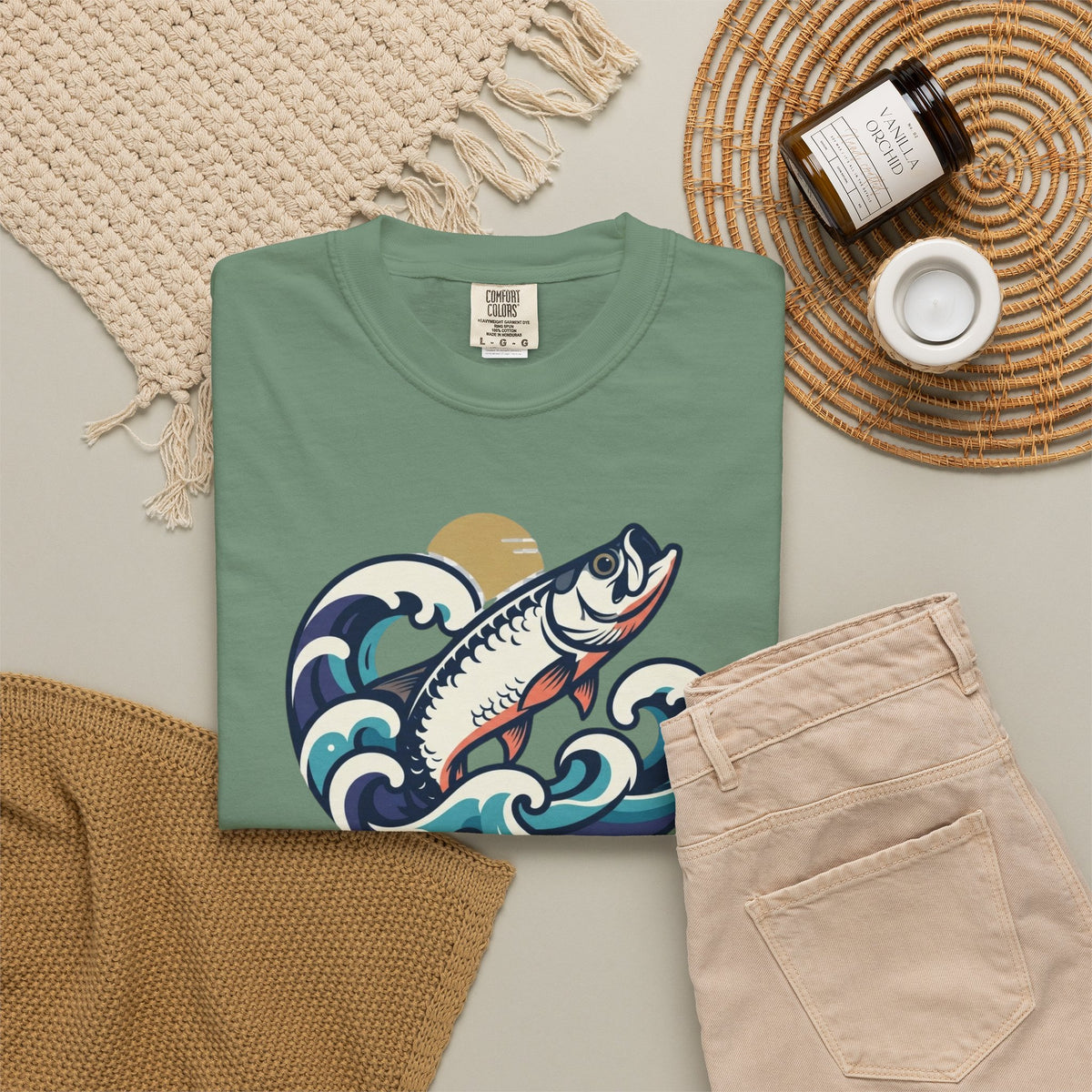 Salmon Wave T-Shirt