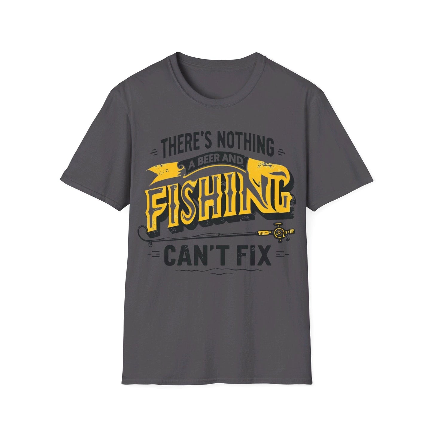 There’s Nothing A Beer And Fishing Can’t Fix T-Shirt