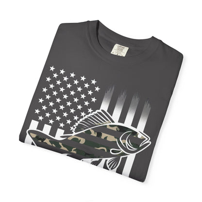 Camo Bass Flag T-Shirt