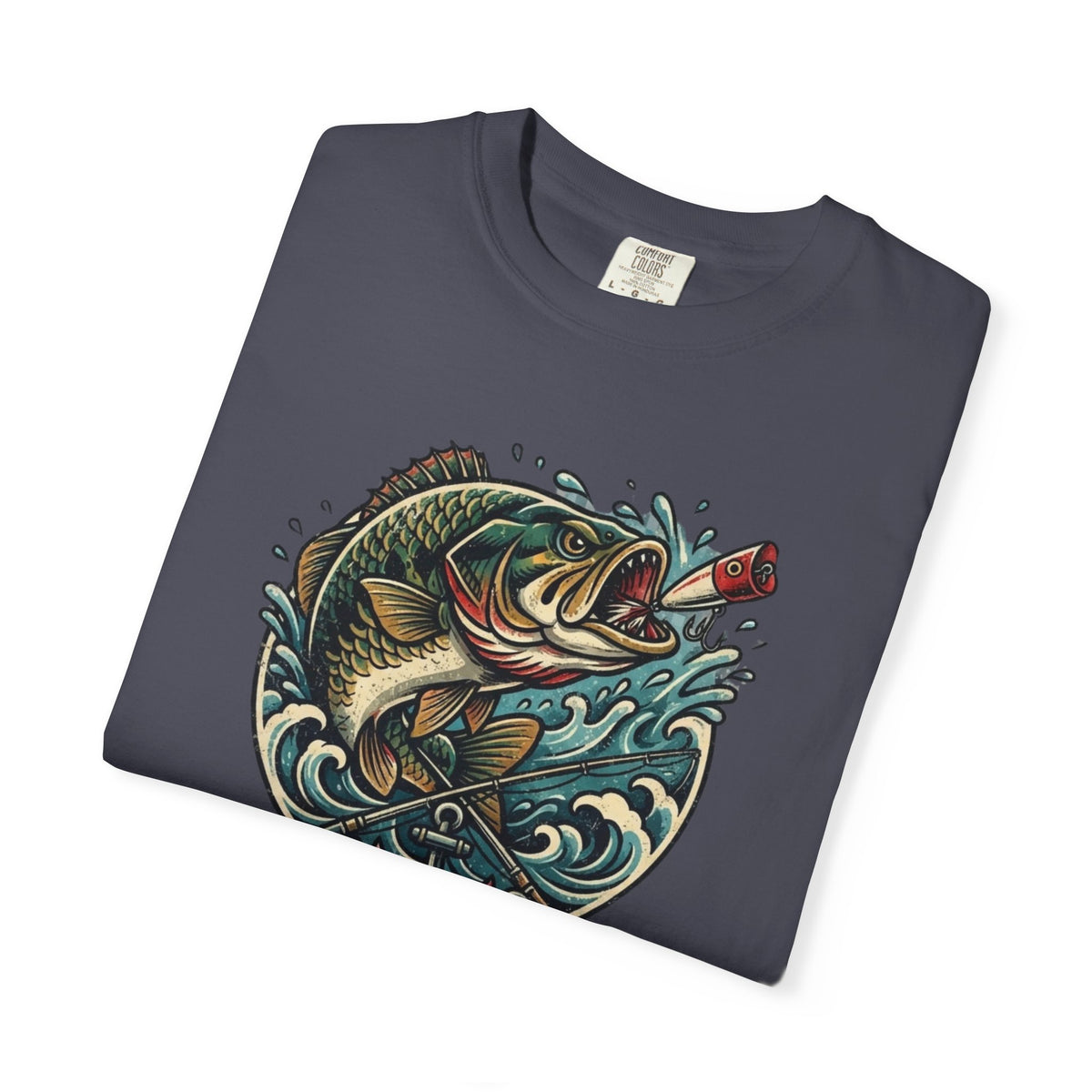 Fishing Bass T-Shirt — Largemouth Bass Graphic Tee