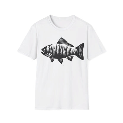 Fish Forest Silhouette T-Shirt