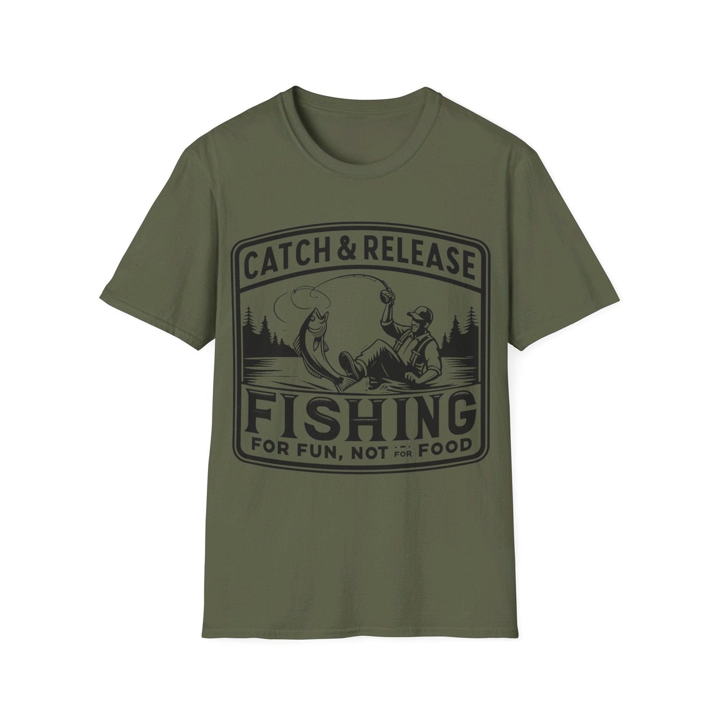 Catch & Release Fishing For Fun Not For Food T-Shirt