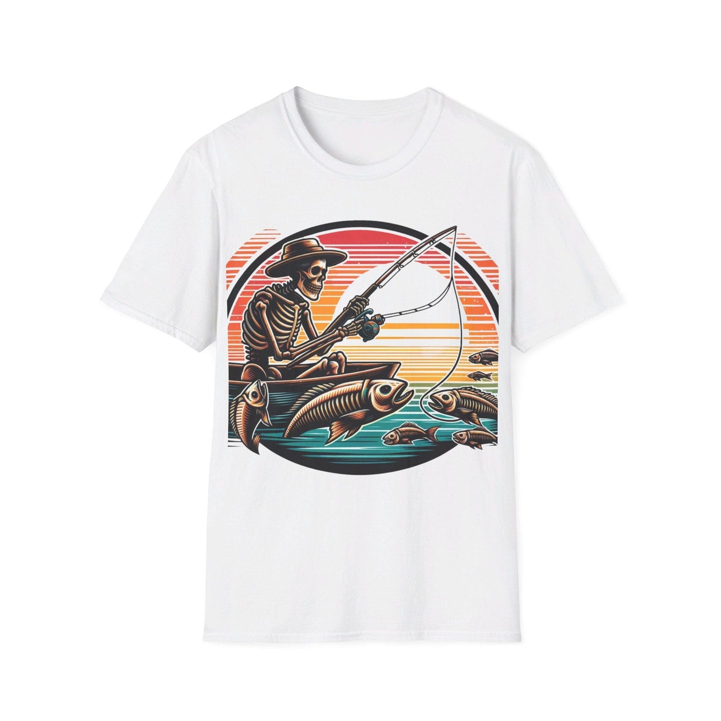 Skull Fishing T-Shirt