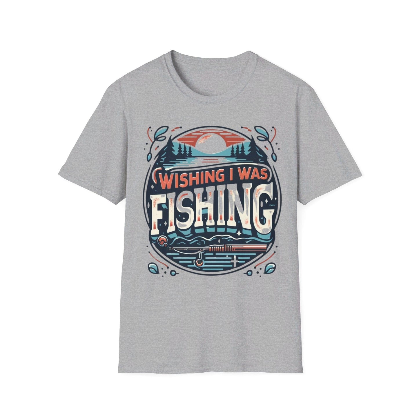 Wishing I Was Fishing T-Shirt