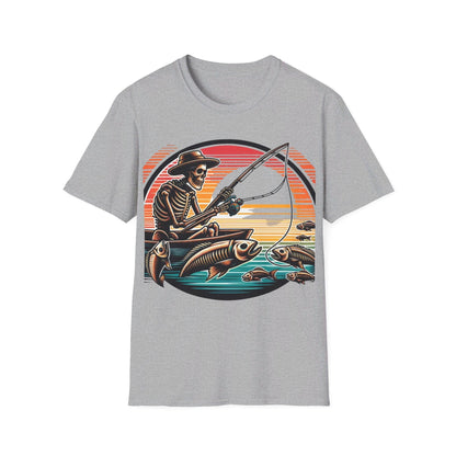 Skull Fishing T-Shirt