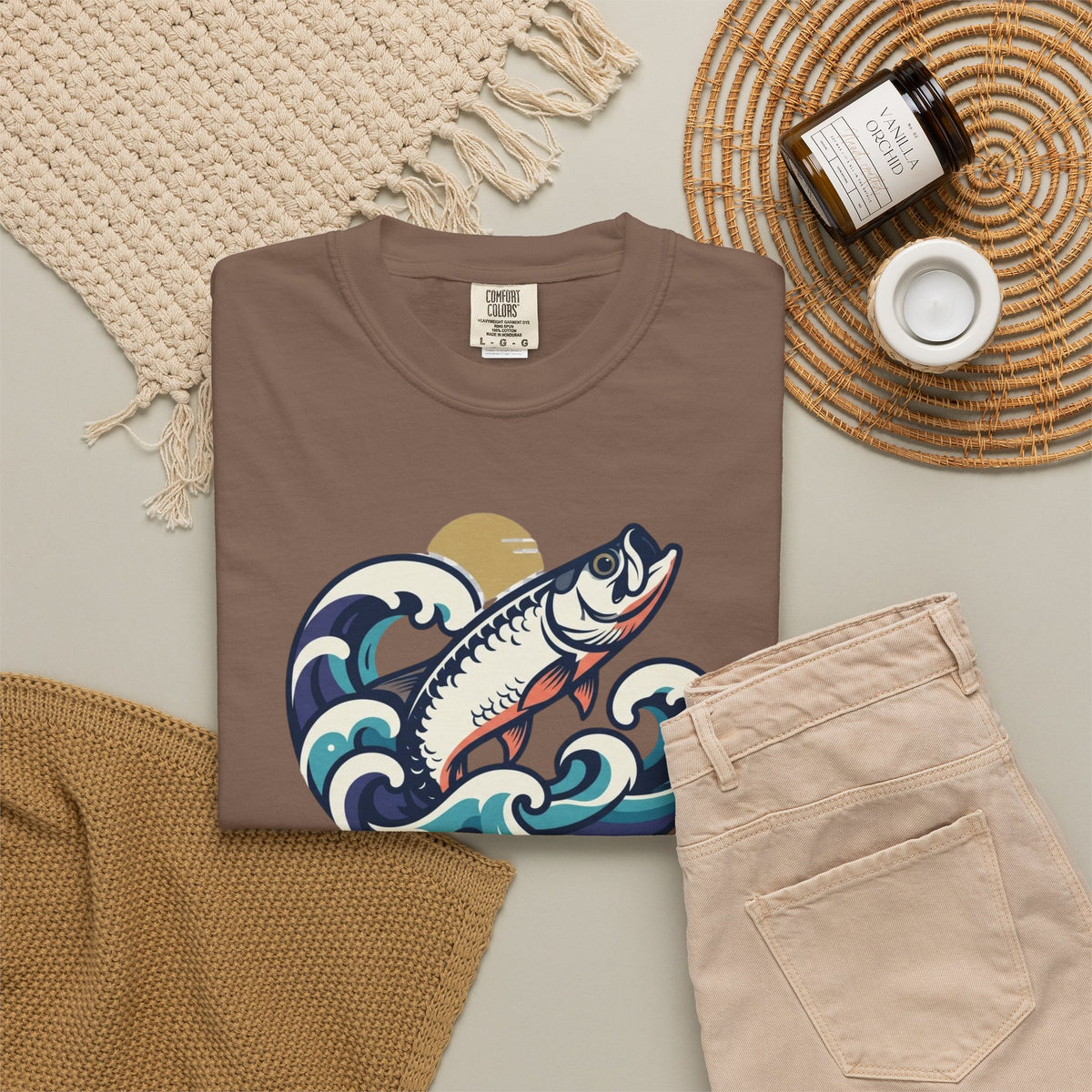 Salmon Wave T-Shirt