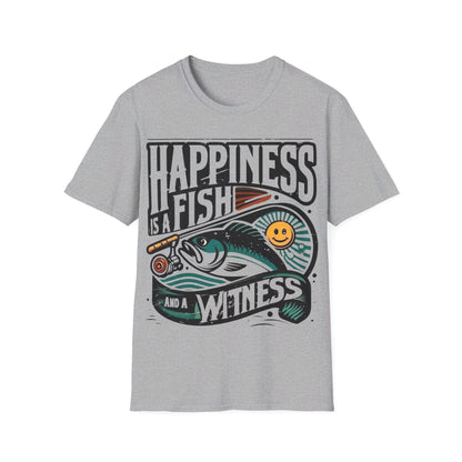 Happiness Is a Fish And A Witness T-Shirt