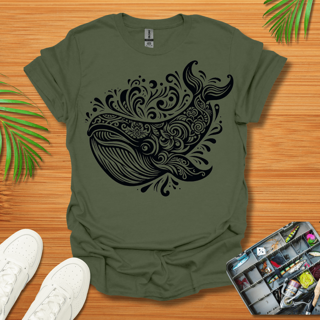 Flower Whale T-Shirt