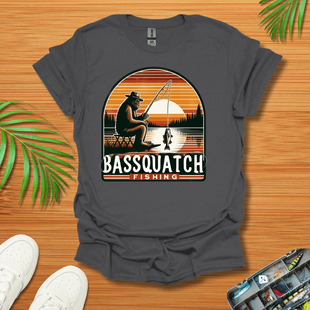 Bassquatch Fishing T-Shirt