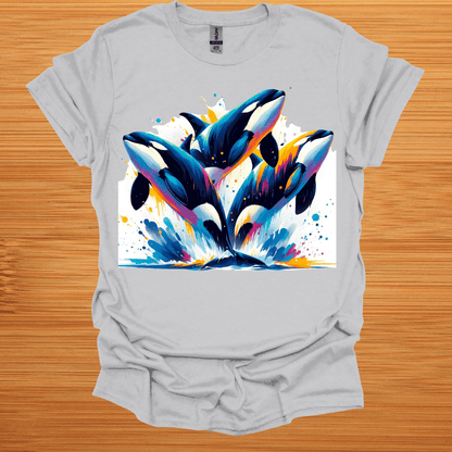 Orcas Portrait T-Shirt