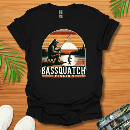 Bassquatch Fishing T-Shirt