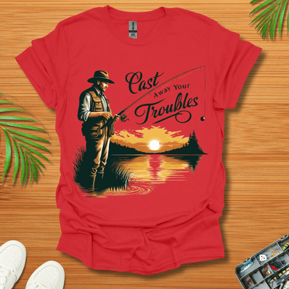 Cast Away Your Troubles T-Shirt