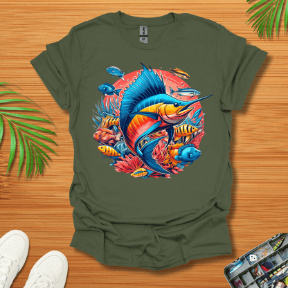 Marlin and Fish T-Shirt