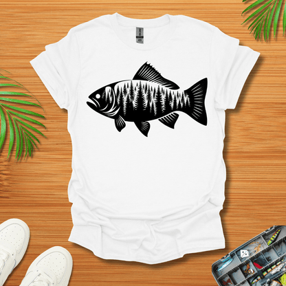 Fish Forest Silhouette T-Shirt