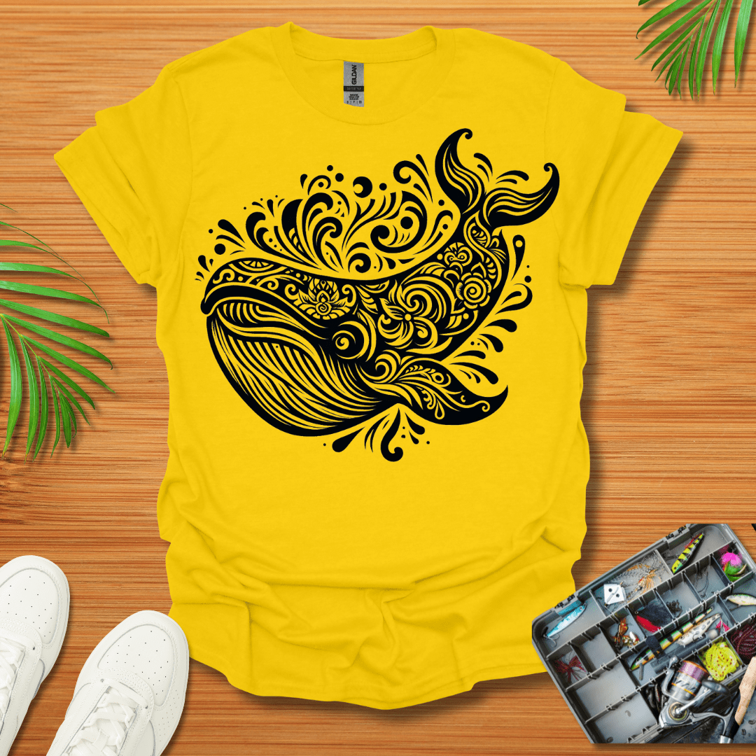 Flower Whale T-Shirt