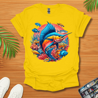 Marlin and Fish T-Shirt