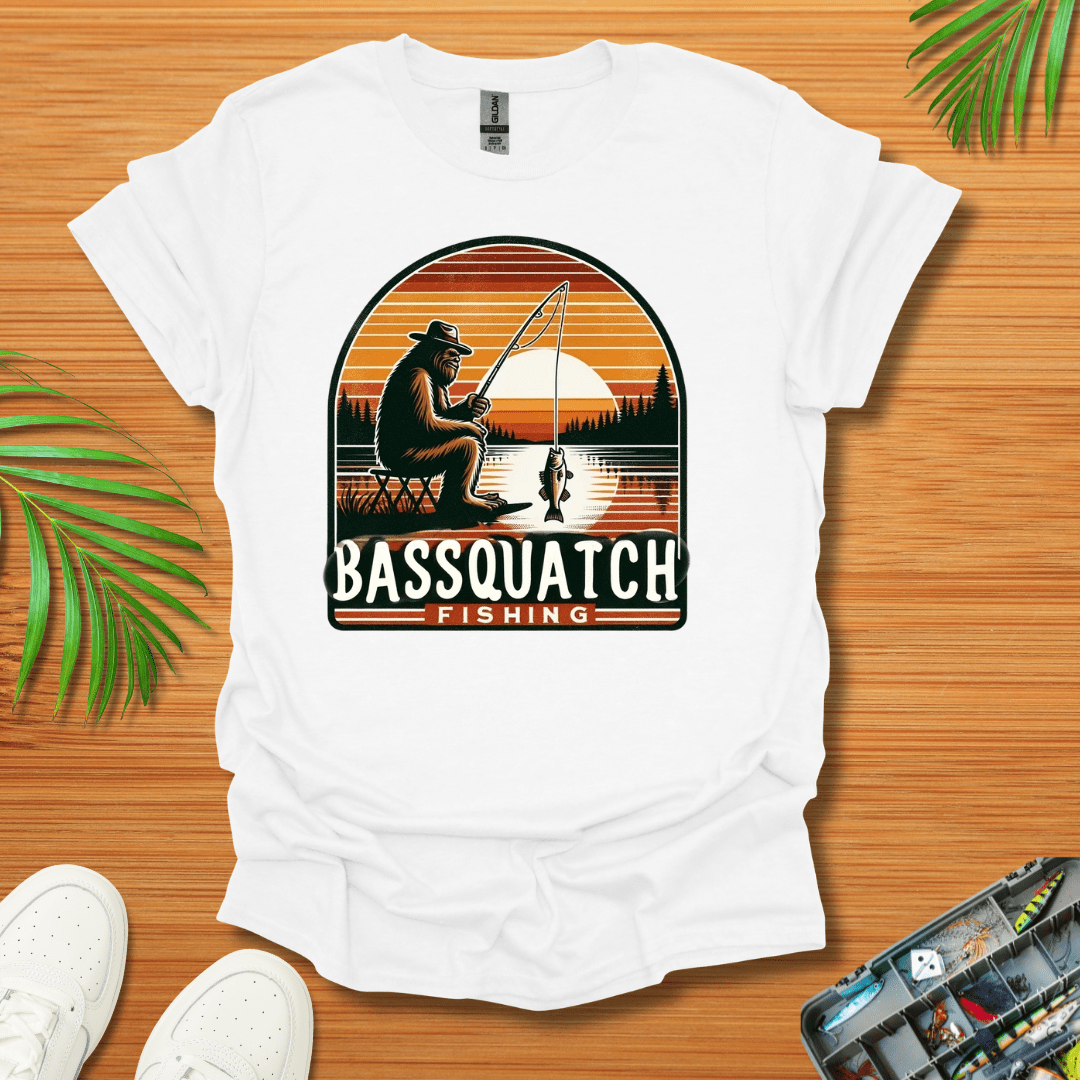 Bassquatch Fishing T-Shirt