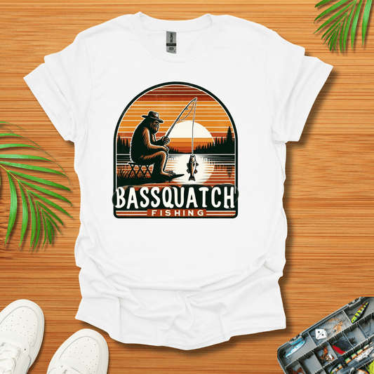 Bassquatch Fishing T-Shirt