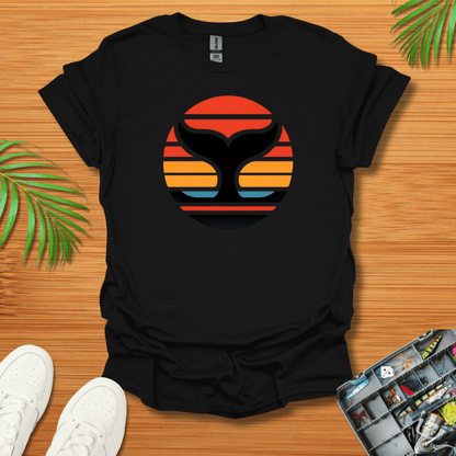 Whale Fin SunSet T-Shirt