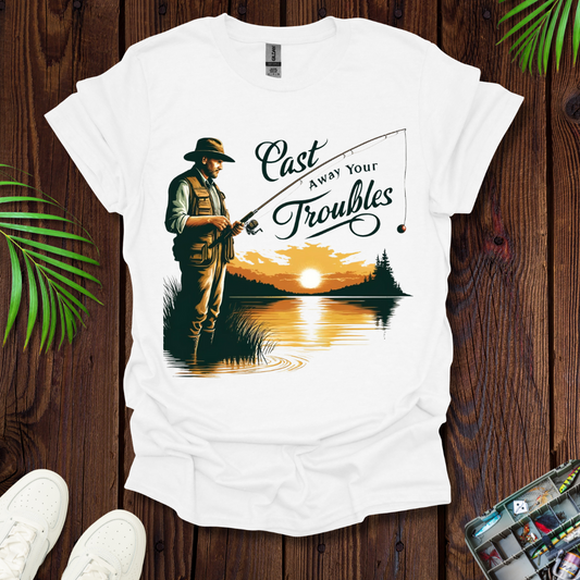 Cast Away Your Troubles T-Shirt