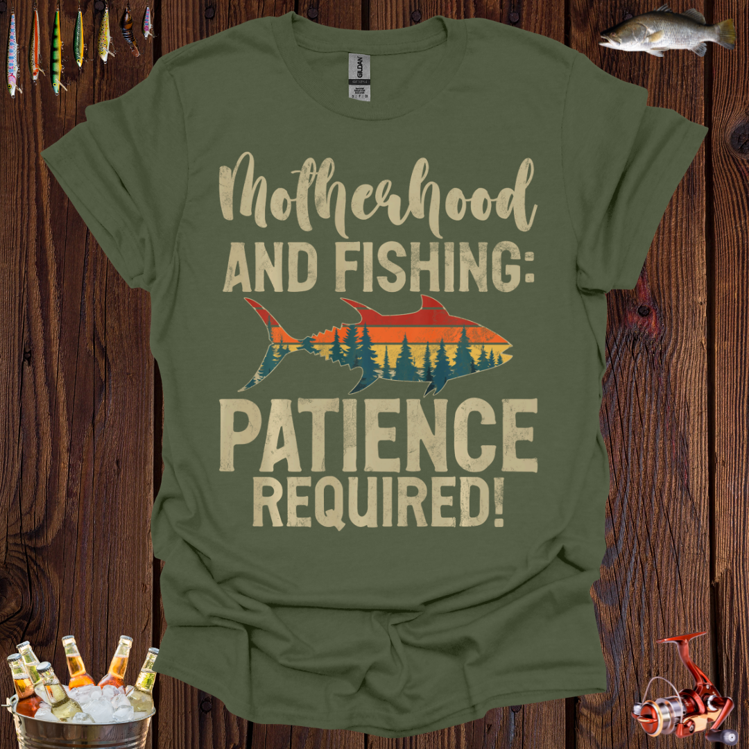 Motherhood & Fishing T-Shirt